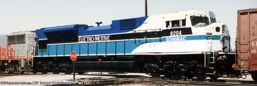 EMD SD90MAC-H 8204